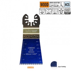 Высокоточное широкое пильное полотно "японский зуб" 45 мм для древесины и пластика серия OMM36