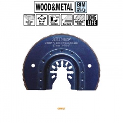 Сегментные пильные диски для обработки древесины и металла серия OMM17