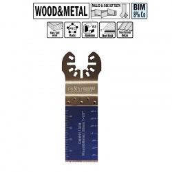 Погружное пильное полотно 28 мм для древесины и металла серия OMM11