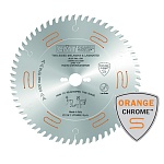 Industrial low noise & chrome coated fine cut-off saw blades for two-sided melamine439