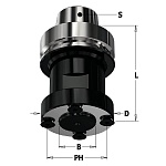 ������ HSK-F63 D=59 � ��������� ��� �������� �����
