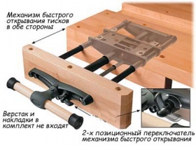 ����� ��������� Veritas Quick-Release Front Vise, �������� ��������������